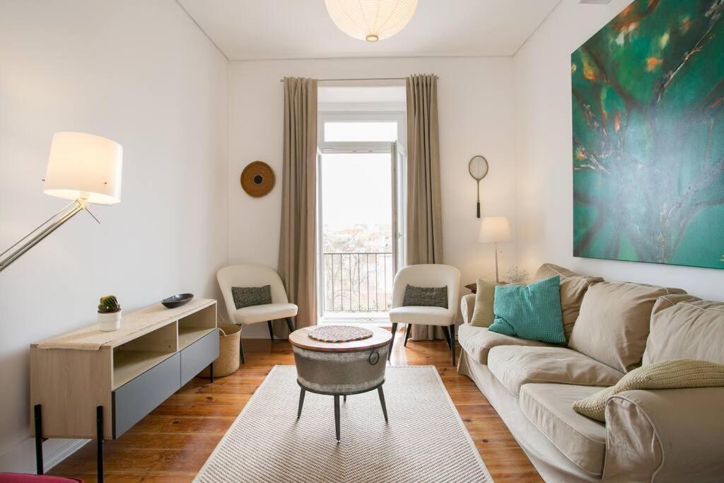 Principe Real Beautiful View 3 Bedrooms Flat! 리스본 외부 사진